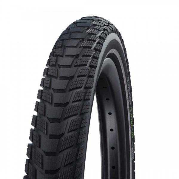 SCHWALBE Fahrradreifen Pick-Up HS 609 24 Zoll | ETRTO: 60-507 | Draht | TwinSkin | schwarz Reflex |