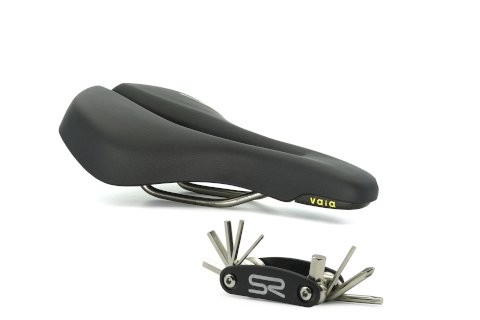 MATRIX Trekking Sattel Vaia Unisex | Moderate | Maße: 271 x 167 mm | schwarz