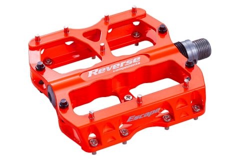 REVERSE Plattformpedal Escape Gewinde: 9/16 Zoll | gedichtetes Industrielager | neon orange | SB-Ver