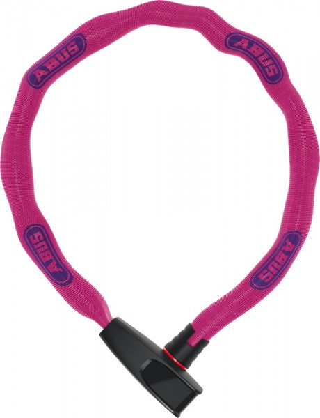 ABUS Fahrradschloss KETTENSCHLOSS Catena 6806K/75 Neon pink