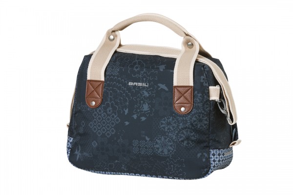 BASIL Lenkertasche Bohème City Bag Befestigung: BasEasy / Klickfix | indigo blau