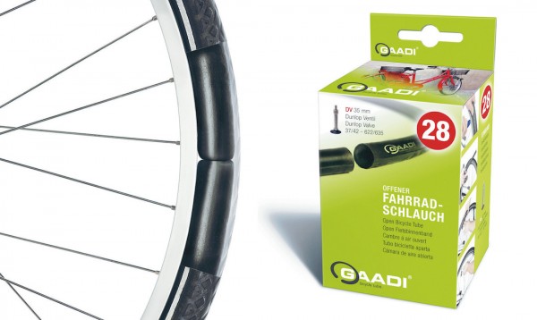 MITAS Fahrradschlauch AV Ventil 26 Zoll | ETRTO: 40/47-559 | AV | Ventillänge: 40 mm