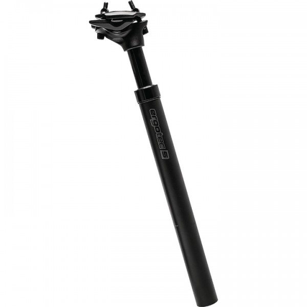 ERGOTEC Federsattelstütze SP-10.0 schwarz | Durchmesser: 27,2 mm | Max. Belastung: 100 kg | SB-Verpa