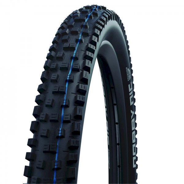 SCHWALBE Fahrradreifen Nobby Nic HS 602 26 Zoll | ETRTO: 62-559 | Falt | SnakeSkin | schwarz Snakesk