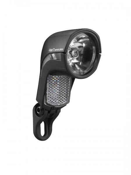 B&M E-Bike LED Scheinwerfer Lumotec Upp E Befestigung: Gabelkrone | schwarz