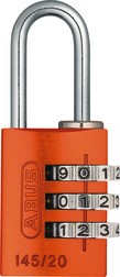 ABUS Zahlenschloss 145/20 orange B/DFNLI
