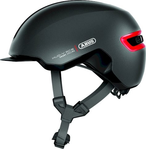 ABUS E-Bikehelm HUD-Y ACE Größe: L | Kopfumfang: 57 - 61 cm | titan