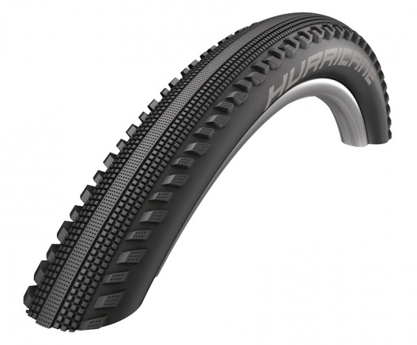 SCHWALBE Fahrradreifen Hurricane HS 499 29 Zoll | ETRTO: 57-622 | Draht | LiteSkin | ADDIX Standard