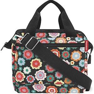 KLICKfix FAHRRADTASCHE ROOMY HAPPY FLOWERS