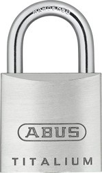 ABUS Vorhangschloss TITALIUM 64TI/25 B/DFNLI Bügelschloss