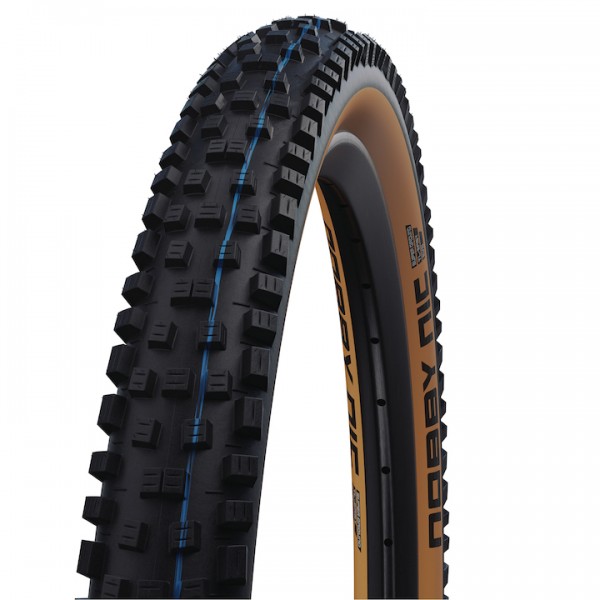 SCHWALBE Fahrradreifen Nobby Nic HS 602 26 Zoll | ETRTO: 60-559 | Falt | SnakeSkin | Classic Snakesk