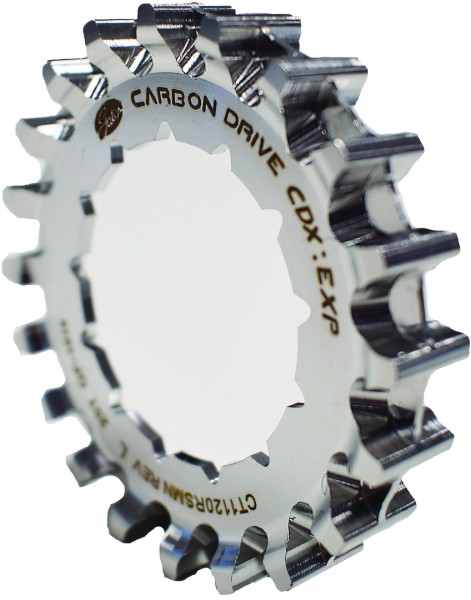 GATES Riemenscheibe CDX Rohloff Splined (hinten) 20 Zähne | Ausführung: hinten, Steckversion