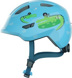 ABUS Fahrradhelm Smiley 3.0 blue croco shiny S