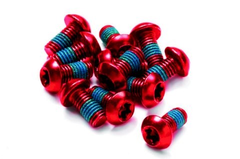 REVERSE Bremsscheibenschraube Größe: M5 x 10 | rot | SB-Verpackung