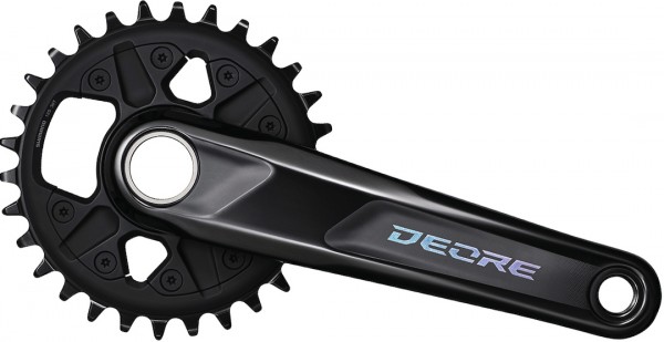 SHIMANO Kettenradgarnitur Deore FCM6100 2-PIECE schwarz | 30 Zähne