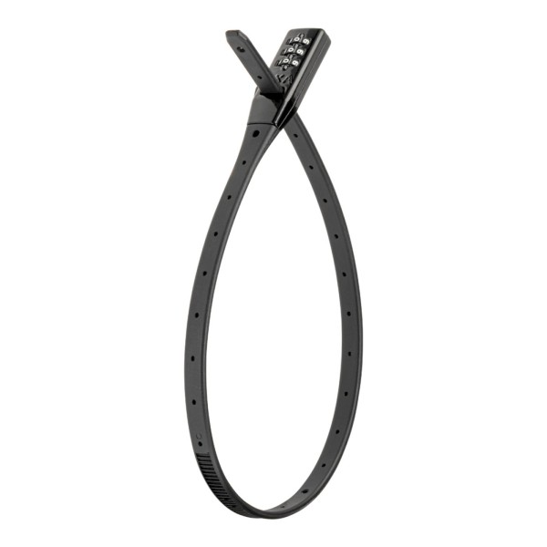 AXA Zahlen-Kabelschloss Zipper schwarz