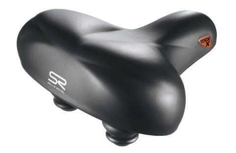 SELLE ROYAL City Sattel Torx Unisex | Relaxed 90° | Maße: 276 x 250 mm