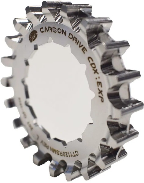 Gates Riemenscheibe CDX Rohloff Splined (hinten) silber 20 Zähne