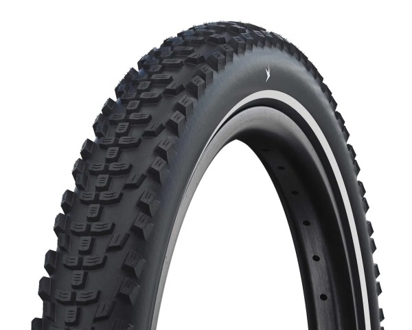 SCHWALBE Fahrradreifen Smart Sam Cargo HS 624 26 Zoll | ETRTO: 60-559 | Draht | schwarz Reflex