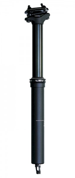 KIND SHOCK Sattelstütze LEV Integra Remote schwarz | Durchmesser: 27,2 mm | Länge: 410 mm | Max. Bel