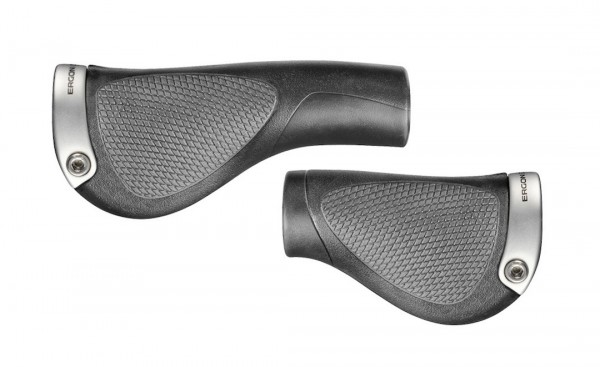 ERGON Lenkergriff GP1-L Grösse: L | schwarz / grau | Rubber / Kunststoff | Ausführung: lang/kurz | S