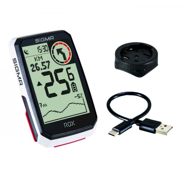 SIGMA GPS Radcomputer ROX 4.0 weiß