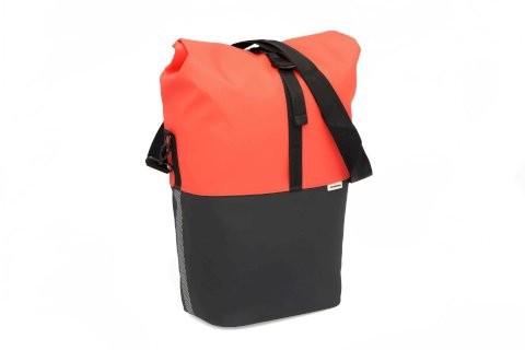 NEW LOOXS Einzeltasche Nyborg Befestigung: Haken | rot/schwarz