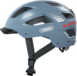 ABUS Fahrradhelm Hyban 2.0 LED signal glacier shiny L