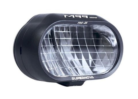 SUPERNOVA E-Bike LED Scheinwerfer M99 Mini PRO-25-21 Watt Befestigung: Lenker | schwarz