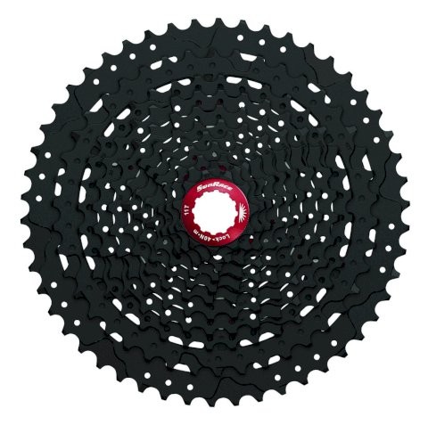 SUNRACE Kassette 11-fach 11-50 Zähne | 11-fach | Für Shimano | schwarz