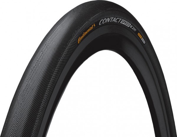 CONTINENTAL Fahrradreifen Contact Speed 28 Zoll | ETRTO: 32-622 | Draht | schwarz Reflex | Fahrradm