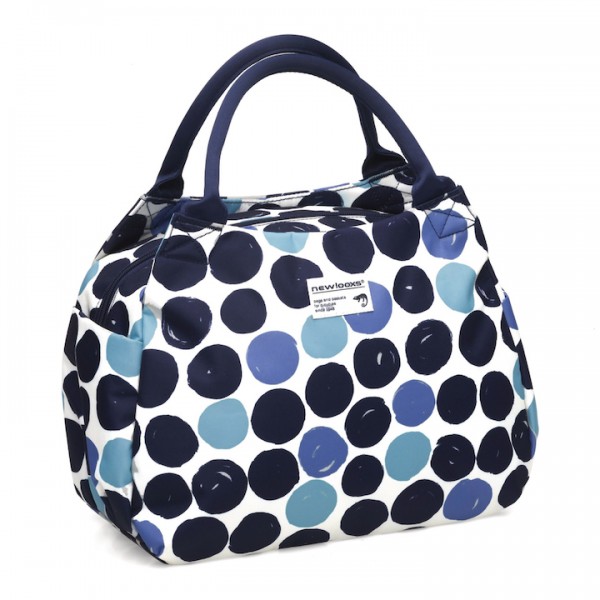 New Looxs Handtasche Tosca Midi Dots blau blau