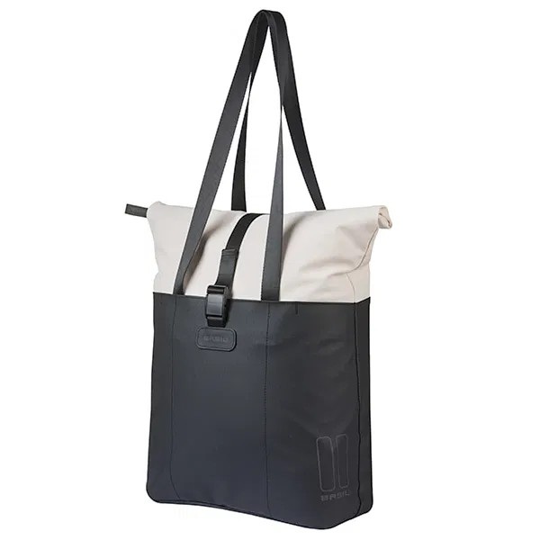 Basil Einzeltasche Vive Shopper creme/schwarz