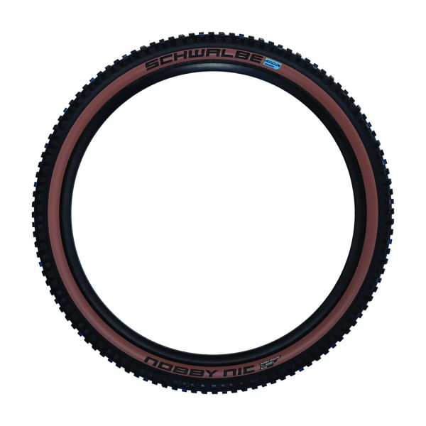 SCHWALBE Fahrradreifen Nobby Nic HS 602 27,5 Zoll | ETRTO: 62-584 | Falt | SnakeSkin | Bronze Skin