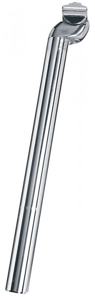 ERGOTEC Patentsattelstütze Alu silber | Durchmesser: 30,8 mm | SB-Verpackung