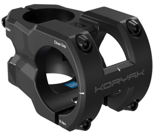 Vorbau Koryak 3FIVE, Schwarz, Alu, 35mm, 0° Grad, 35mm