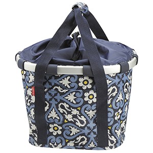 KLICKfix FAHRRADKORB BIKEBASKET FLORAL 1