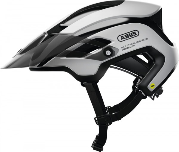 ABUS Fahrradhelm MonTrailer ACE MIPS polar white L