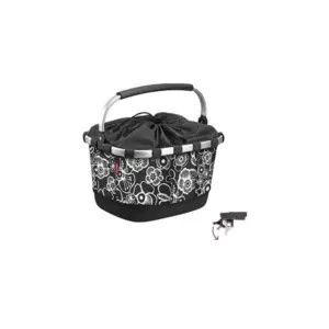 KLICKfix CARRBYBAG GT UNIKLIP 2 FLEUR SCHWARZ