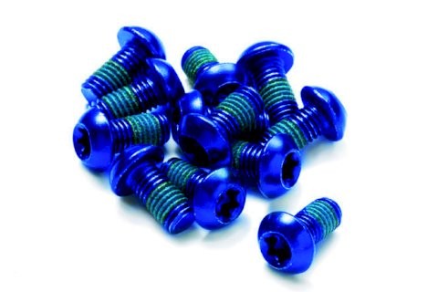 REVERSE Bremsscheibenschraube Größe: M5 x 10 | blau | SB-Verpackung