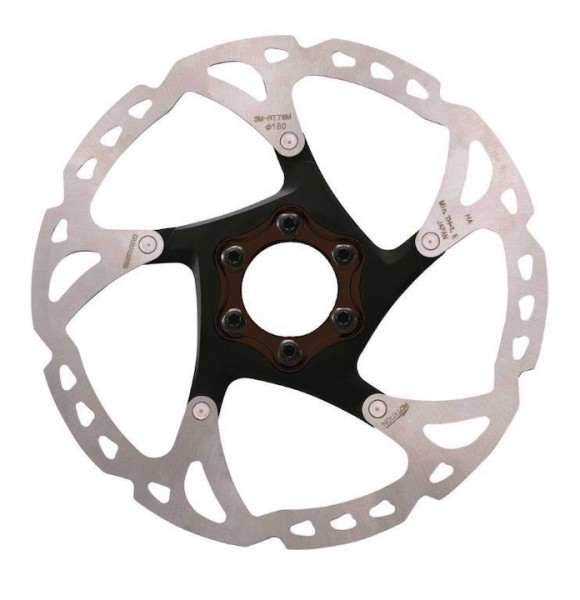 Shimano Bremsscheibe Deore XT SMRT76 6-Loch 160 mm ISMRT76S2 6-Loch,160 mm,ISMRT76S2,3