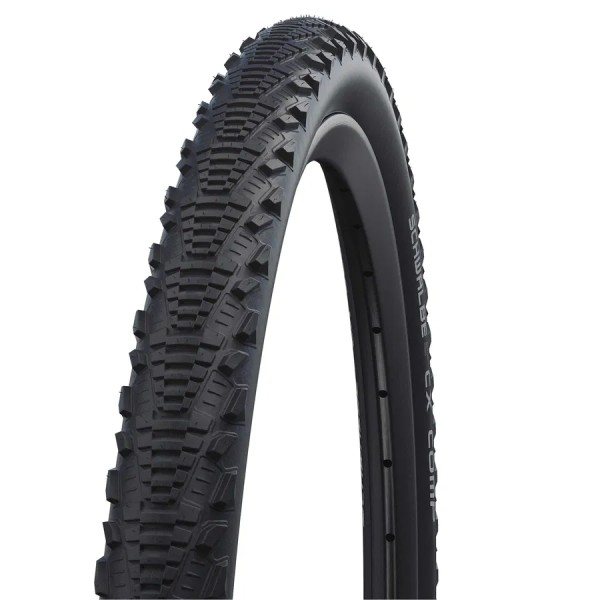 SCHWALBE Fahrradreifen CX Comp HS 369 28 Zoll | ETRTO: 35-622 | Draht | schwarz Reflex