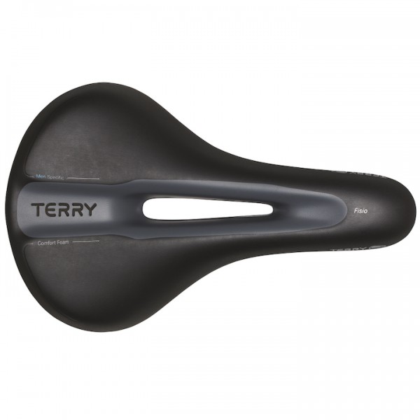 TERRY Trekking Sattel Fisio Herren | Relaxed | schwarz