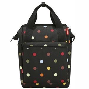 KLICKfix FAHRRADTASCHE ROOMY GT DOTS