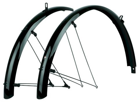 SKS Schutzblech Bluemels Basic schwarz glänzend | Laufradgröße: 27,5 - 29 Zoll | Schutzblechbreite: