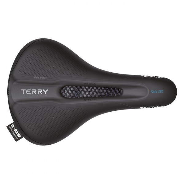 TERRY Trekking Sattel Fisio GTC Gel Max Herren | Relaxed | schwarz