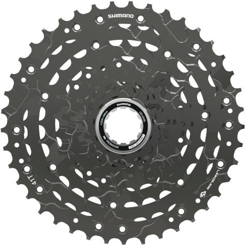 SHIMANO Kassette 9-fach LINKGLIDE CSLG400 9-fach | 11-41 Zähne | Für LINKGLIDE 10/11-fach CNLG500, H