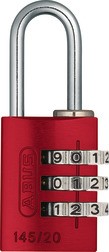 ABUS Zahlenschloss 145/20 rot B/DFNLI