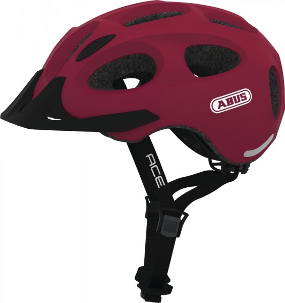 ABUS Fahrradhelm Youn-I ACE cherry red M