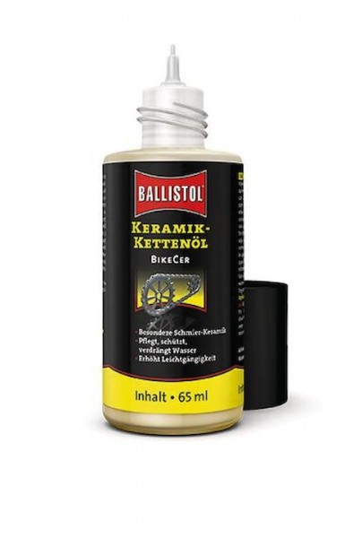 BALLISTOL Keramik Kettenöl BikeCer Tropfflasche Inhalt: 65 ml
